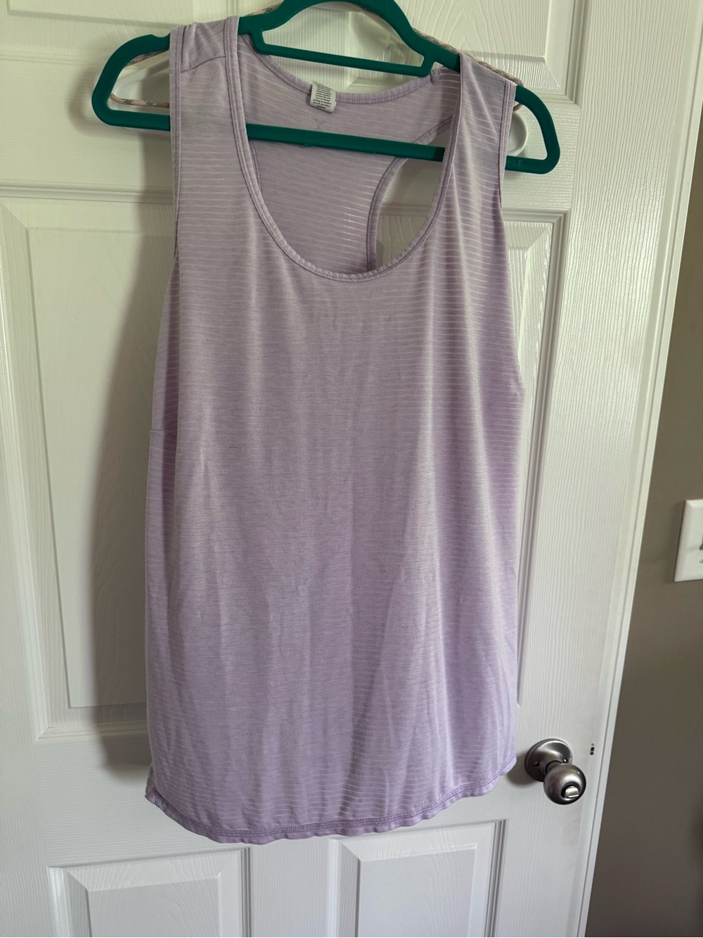 Xersion Lilac Ribbed Scoop Neck Tank Top - 3X